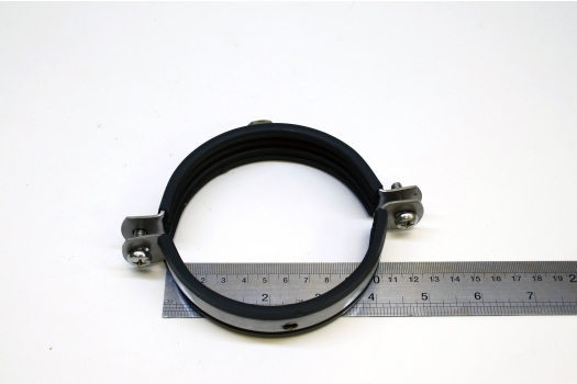 Хомут трубный (ФК) W4 нерж. 3 1/2 ' М12, 99-108