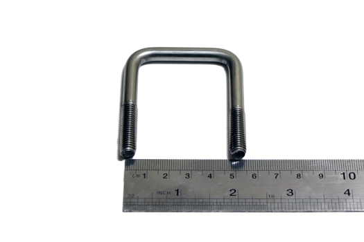 Скоба П-образная VERS RM AISI304 A42/H58 М8 (40x40)