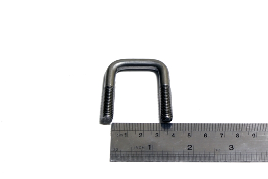 Скоба П-образная VERS RM AISI304 A27/H43 М8 (25x25)