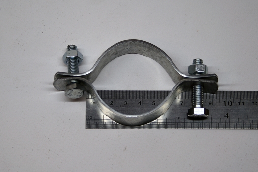 Хомут промежуточный / дорожных знаков М8 (цинк) (57/2*20)