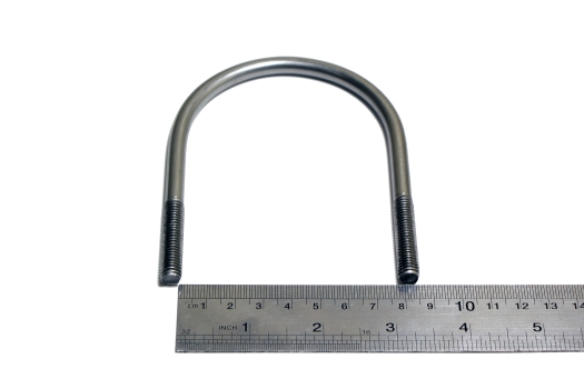 Скоба U-образная VERS RM AISI304 - 2 1/2'(D67-76*H102) M8