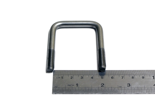 Скоба П-образная VERS RM AISI304 A42/H60 М10 (40x40)