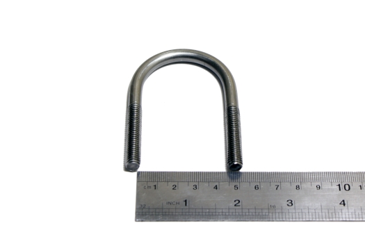 Скоба U-образная VERS RM AISI304 - 1 1/4'(D34-42*H69) M8