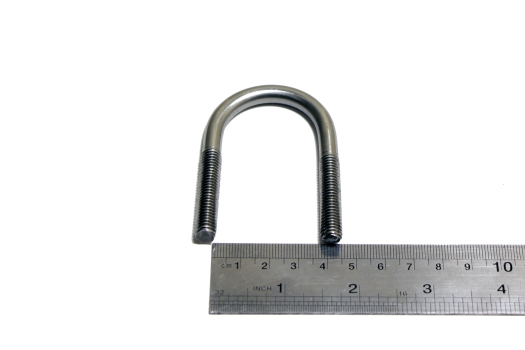 Скоба U-образная VERS RM AISI304 - 1'(D26-34*H61) M8