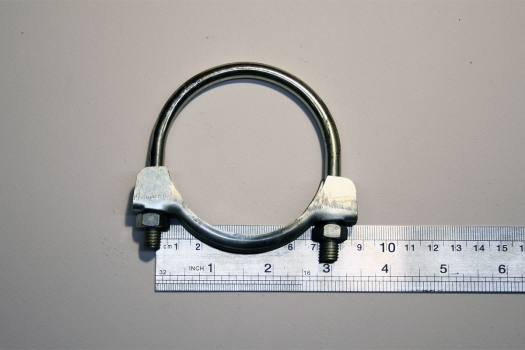 Хомут глушителя д.68,5 мм (люкс)