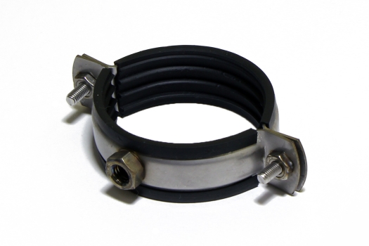 Хомут трубный (ФК) W4 нерж. 3 1/2 ' М12, 99-108