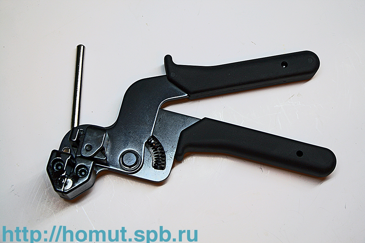 Инструмент для затяжки и обрезки стальных стяжек TG-02